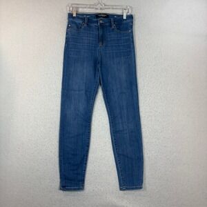 Liverpool Jeans Womens 28 High Rise Ankle Blue Skinny Denim